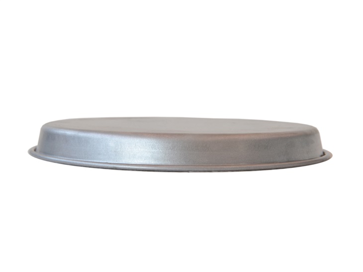 Round moulds made of alusteel for cake and pizza