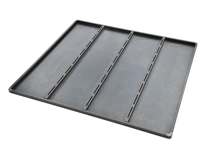 Flat tray